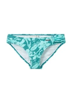 Tom Tailor Mit Blumenmuster - Bikinibroekje - Spanish Green Aop -Tom Tailor 2d223f1daf8a47a9ae321b956047ce05