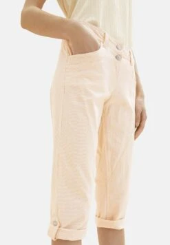 Tom Tailor 3/4Mit Teilungsnaht - Shorts - Fawn Beige Offwhite Stripe 11 Tom Tailor 3/4Mit Teilungsnaht - Shorts - Fawn Beige Offwhite Stripe -Tom Tailor 2d4e7450b6904bd8a19ad24f85115cf2