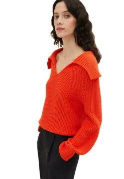 Tom Tailor Troyer - Trui - Fever Red -Tom Tailor 2d8ec0a717be4f53a0c3450ec661b9a5