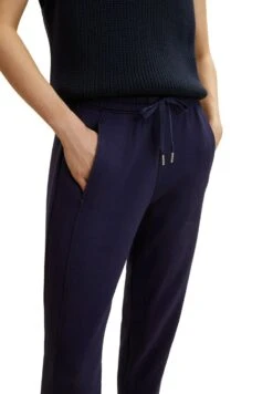 Tom Tailor Mit Rippbündchen - Trainingsbroek - Navy Midnight Blue -Tom Tailor 2de4ca134f314044bae92e7c82922429