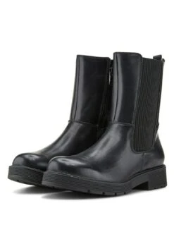 Tom Tailor Licence Mit Block Absatz  - Korte Laarzen - Black