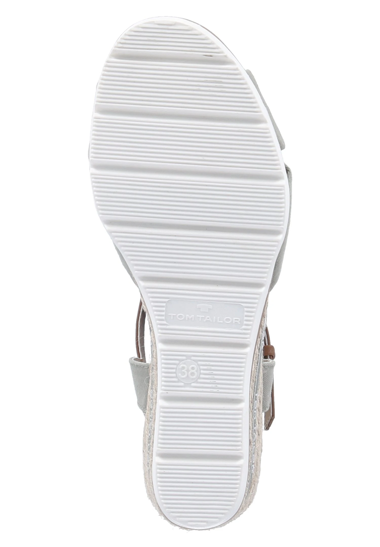 Tom Tailor Sandalen Met Sleehak - Grey 4 Tom Tailor Sandalen Met Sleehak - Grey - Afbeelding 4