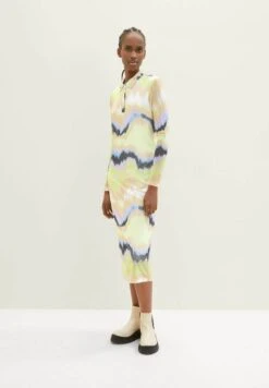 TOM TAILOR Denim Blousejurk - New Batik Print