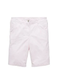 Tom Tailor Bermuda - Shorts - Offwhite Pink Stripe -Tom Tailor 31244f2c95984753905a52c430bba59c