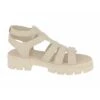 Tom Tailor Sandalen Met Plateauzool - Beige
