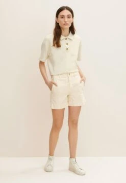 Tom Tailor Shorts - Soft Neutral Beige