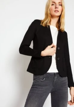 Tom Tailor Ottoman- Blazer - Deep Black -Tom Tailor 321ddffa86074219a63b52be0dc0402f