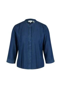 Tom Tailor Overhemdblouse - Clean Mid Stone Blue Denim 10 Tom Tailor Overhemdblouse - Clean Mid Stone Blue Denim -Tom Tailor 33047c0fd220406a9cb7cae8b784de2d