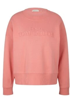 TOM TAILOR Denim Oversized Logo - Sweater - Peach Pink -Tom Tailor 333a1f5727444852a856c7ded4d73df5