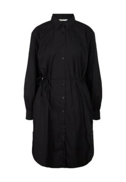 TOM TAILOR Denim Mit Ballonärmel - Blousejurk - Deep Black -Tom Tailor 33b2c836a80645ba8ad6bd81fb8c4b5f