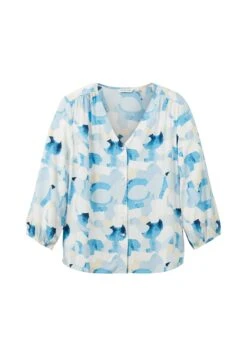Tom Tailor Gemusterte - Blouse - Blue Shapes Design 11 Tom Tailor Gemusterte - Blouse - Blue Shapes Design -Tom Tailor 359318057f964919be05f3e0ba2062a6