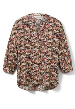Tom Tailor Mit Print - Blouse - Beige Small Floral Design -Tom Tailor 35cb676f6a5c497ca7210150595196cf