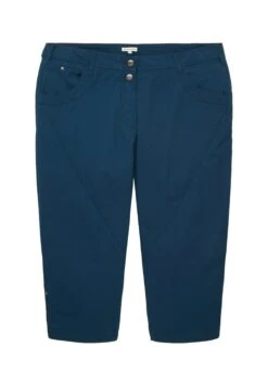 Tom Tailor Cropped Summer - Shorts - Midnight Sail -Tom Tailor 36c8aed0feea40caa1895562bea47112