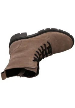 Tom Tailor Enkellaarsjes Met Plateauzool - Taupe -Tom Tailor 37e04c933cdb4362bda1319b7b7598c1