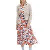 Tom Tailor Mit Allover-Print - Blouse - Navy Flower Design