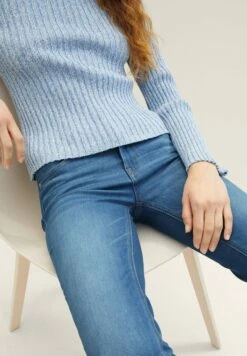 Tom Tailor Alexa- Straight Leg Jeans - Mid Stone Wash Denim -Tom Tailor 389722ed6022436bbcdf3af4b04fe06e