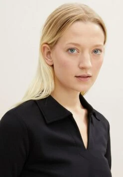 Tom Tailor Mit Kordelzug - Sweater - Deep Black -Tom Tailor 38c7a0560af5478c8d302d29a24c0b63