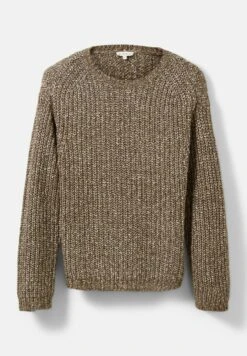 Tom Tailor Trui - Tarmac Khaki Melange -Tom Tailor 394af2624f6a43e49abc803999effd02