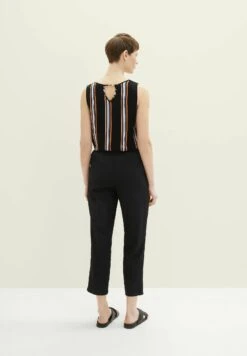 TOM TAILOR Denim Tapered Fit- Broek - Deep Black 10 TOM TAILOR Denim Tapered Fit- Broek - Deep Black -Tom Tailor 39d48d3c944b4f02a464e886a3f56c02