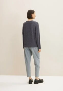 Tom Tailor Mit U Boot - Longsleeve - Evident Anthracite Melange -Tom Tailor 3a84ec6e4a094c44a6abac3e11b0d862