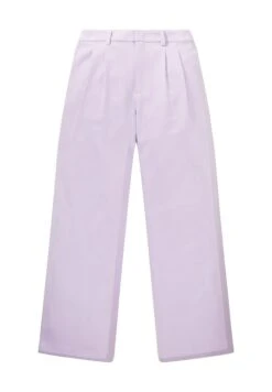 TOM TAILOR Denim Pleated Wide Leg- Broek - Lilac Vibe -Tom Tailor 3b0be6719082409ebd69fe8737bca4d8