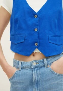 TOM TAILOR Denim Bodywarmer - Shiny Royal Blue -Tom Tailor 3bc98405b5284f9397318c90ecadcda8