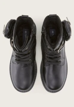 Tom Tailor Licence Gefütterte- Cowboy-/Bikerlaarsjes - Black -Tom Tailor 3c97d247af4b416a80cb9d186ea3cb46