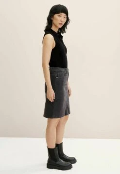 Tom Tailor Basic - Jeansrok - Evident Anthracite 13 Tom Tailor Basic - Jeansrok - Evident Anthracite -Tom Tailor 3d931c73f62c44329ae244309eb332b0