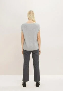 Tom Tailor Mit Rundhalsa - T-Shirt Basic - Concrete Grey Melange -Tom Tailor 409ddad619b248a2ac0ab08d4aa94204