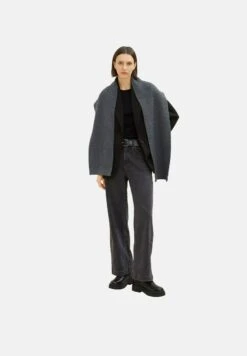 Tom Tailor Sjaal - Evident Anthracite Melange
