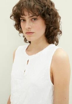 Tom Tailor Top - Whisper White 9 Tom Tailor Top - Whisper White -Tom Tailor 4137b9c61ab04ed4b3dab54a42387cc4
