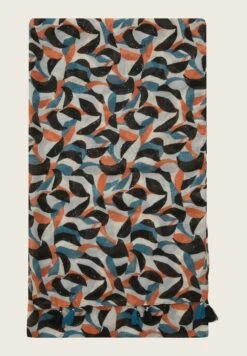 Tom Tailor Gemusterter - Sjaal - Big Abstract Shapes Design -Tom Tailor 4141579710eb4cf8baebdf2a2b223c70