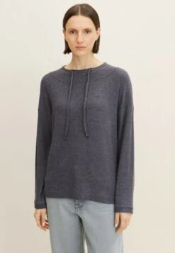 Tom Tailor Mit U Boot - Longsleeve - Evident Anthracite Melange