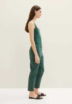 Tom Tailor Cropped - Cargobroek - Pineneedle Green -Tom Tailor 41a937f8d641419385c6d230c7d82d10