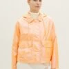 Tom Tailor Imitatieleren Jas - Orange Pearl