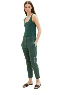 Tom Tailor Cropped - Cargobroek - Pineneedle Green -Tom Tailor 434884646cb345beb5b75abef7dc8bff