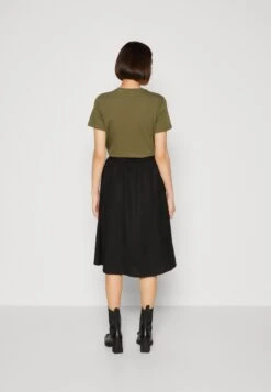 Tom Tailor Skirt Midi - A-Lijn Rok - Deep Black -Tom Tailor 449f46d596374d0a894e1273cdd29f95