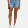 TOM TAILOR Denim Mom - Jeansshort - Used Mid Stone Blue Denim