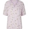Tom Tailor T-Shirt Print - Lilac Small Floral Design