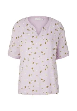 Tom Tailor T-Shirt Print - Lilac Small Floral Design