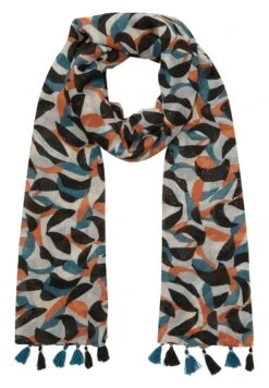 Tom Tailor Gemusterter - Sjaal - Big Abstract Shapes Design