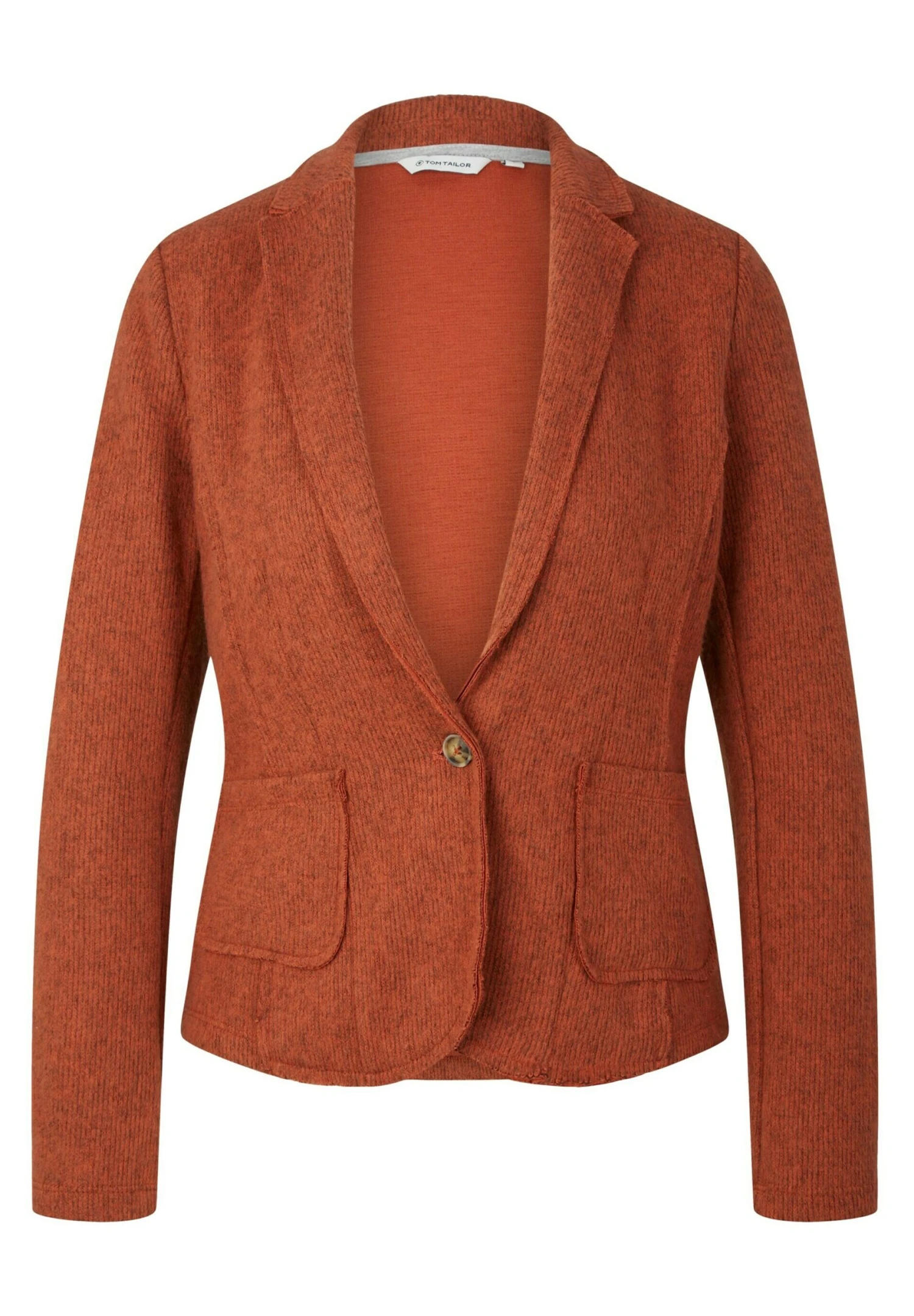 Tom Tailor Vest - Canyon Sunset Red Melange 6 Tom Tailor Vest - Canyon Sunset Red Melange - Afbeelding 6