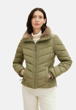 Tom Tailor Winterjas - Tree Moss Green
