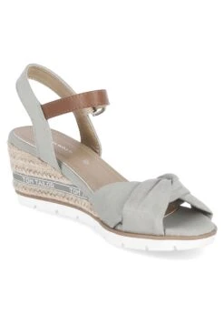 Tom Tailor Sandalen Met Sleehak - Grey 11 Tom Tailor Sandalen Met Sleehak - Grey -Tom Tailor 4beca5254e634c97aa8647a46576b452