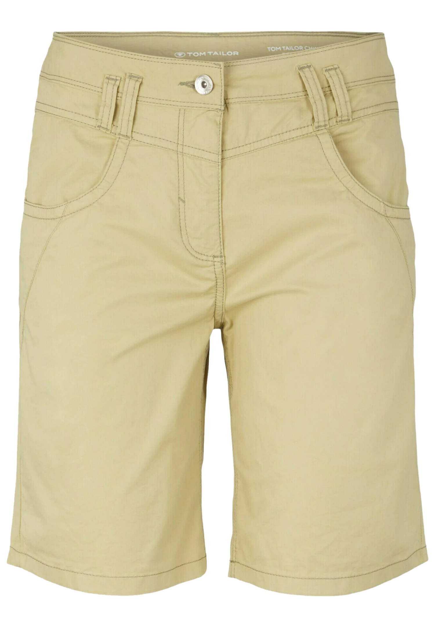 Tom Tailor Shorts - Light Moderate Olive 5 Tom Tailor Shorts - Light Moderate Olive - Afbeelding 5