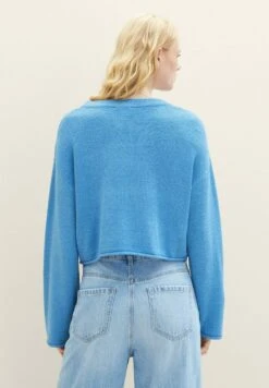 TOM TAILOR Denim Boxy Crew Neck - Trui - Water Sport Blue 8 TOM TAILOR Denim Boxy Crew Neck - Trui - Water Sport Blue -Tom Tailor 4e19933ed3c44e91b37a6e9c065461f5
