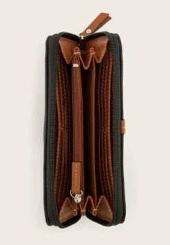 Tom Tailor Novara Mit Detail - Portemonnee - SchwarzBlack -Tom Tailor 4e7ee46597e94401bbddc80250a43570