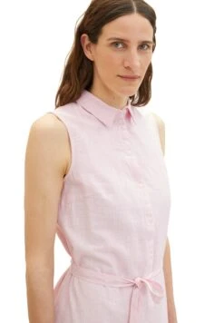 Tom Tailor Mit Strukur - Blousejurk - Lilac Candy -Tom Tailor 4eb780c89d0043baa9fea300d881b750