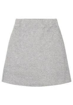 Tom Tailor A-Lijn Rok - Concrete Grey Melange -Tom Tailor 502db2bad2244300900740985a9e3b2a