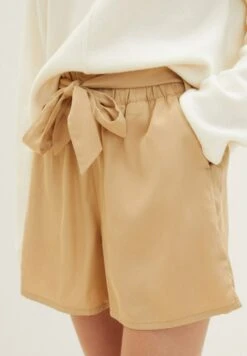 TOM TAILOR Denim Mit Elastischem Bund - Shorts - Brown Rice -Tom Tailor 50616b86a2c249618c4b5098ebb54de8